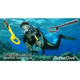 Resim Nokta Makro Pulsedive Scuba Dedektör - Tekli 20 cm Sarı 