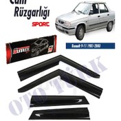 Resim Renault 9 Renault 11 Sport Style Mugen Cam Rüzgarlığı Ön Arka 