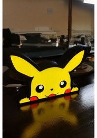 Resim Pikachu Tasarımlı Gece Lambası Çok Renkli 