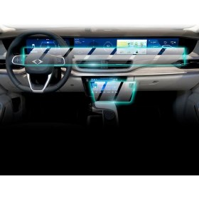 Resim IPG Togg T10X 12.3" Gösterge, 29" Bilgi Eğlence (Tek Parça) + 8" Kumanda Ekranı Ipg Proactive Ekran Koruyucu 