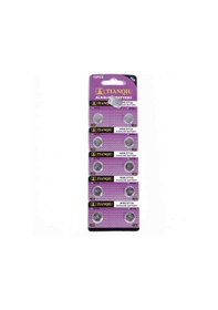 Resim Tıanqıu Ag6 Lr920/371 Alkalin 10'Lu Düğme Pil 
