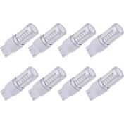 Resim Sulhul 7443, T20 LED Bulbs Red 900 Lumens Super Bright Turn Light Back Up Reverse Light Tail Light Bulb Dc 12V 3.6W (Pack Of 8) (Yurt Dışından) 