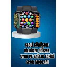 Resim Kaliteli Akıllı Saat ve Kaliteli Bluetooth Kulaklık Anc Özelliği Uzun Pil Ömrü 
