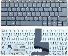 Resim Lenovo V14-Igl 82C2001Ltx, 82C2006Btx04 İle Uyumlu Klavye, Füme 