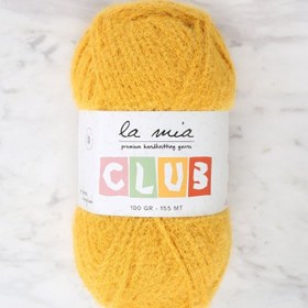 Resim La Mia Club Hardal El Örgü İpi - 619 