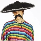 Resim Alvo Store Sombrero Meksika Şapkası Gümüş Şeritli Yetişkin Boy 