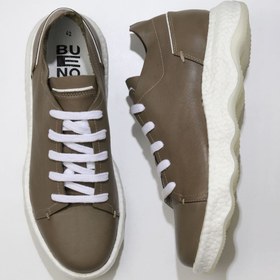 Resim Bueno Shoes Haki Beyaz Deri Erkek Spor Ayakkabı 01mr9101 