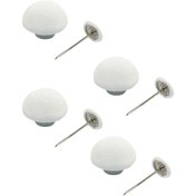 Resim Nevresim Çarşaf Tutucu 4'lü Beyaz 