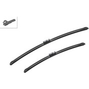 Resim Bosch Sılecek Setı Aerotwın 600 - 475mm ( Vw Golf V Caddy / Audı A3 ) (MUZ TIPI KLAS) 1k1955425 
