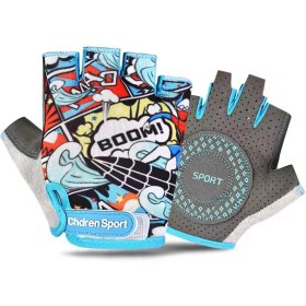 Resim BGA çocuk eldiveni paten bisiklet spor egzersiz çocuk eldiveni 