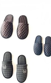 Resim Majhi Erkek Ev Terliği 2 Çift Çeyiz Terliği Kışlık Terlik Ses Yapmaz Hafif Taban Terlik 