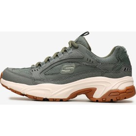 Resim Skechers Stamina-Classy Trail Kadın Yeşil Spor Ayakkabı 