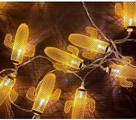 Resim Hdmarketim Kaktüs10'lu Dekoratif LED Lamba (2 Metre) 