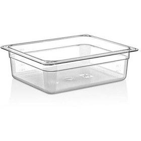 Resim GastroPlast GN 1/2-100 mm Gastronom Küvet, Polikarbon 