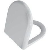 Resim Vitra 94-003-009 Zentrum Klozet Kapağı Yavaş Kapanır 