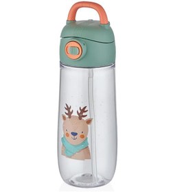 Resim Vagonlife VGN6678 550ml Yeşil Pipetli Matara 