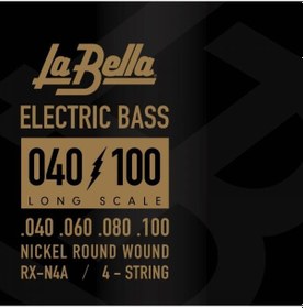 Resim La Bella Bass Gitar Teli 4 Telli Rx-n4a 