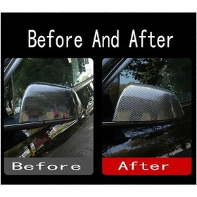 Resim Tesla Model Y Dış Cephesi İçin Karbon Fiber Dikiz Aynası Kapağı Yan Kapı Aynası Kapağı Kaiyi 