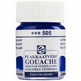 Resim Talens Guaj Boya 16 ML Ultramarine Light (Ultramarine Işık) 505 