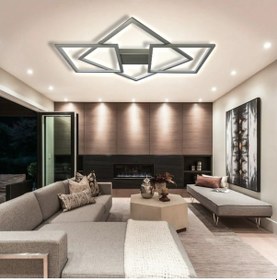 Resim Tra32030 Eco 100X85 Cm Led Avize Plafonyer Glasses 