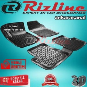 Resim Rizline Peugeot 207 3D Paspas Havuzlu Siyah Hb 2006-2012 Arası N11.23978 