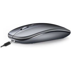 Resim Mufunye "hxsj M90 Çift Modlu Kablosuz Fare: Bt5.0, 2.4g, 1600dpı, Şarj Edilebilir, Sessiz Tuşlar" 001 