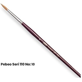 Resim Pebeo 110 Seri Samur Sulu Boya Fırçası No 10 