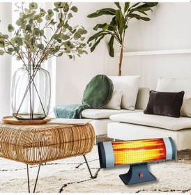 Resim Rose Fervor 1800 W Devrilme Emniyetli Tak Çalıştır Masa Altı Elektrikli Soba 