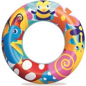 Resim Bestway Deniz Dünyası Simit 56cm Kelebek Çok Renkli 