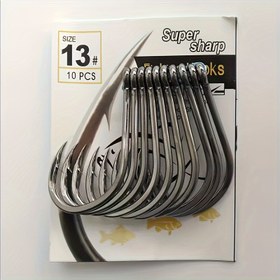 Resim 10 adet Keskin Daire saç tokası, Büyük Oyun Balıkçılığı saç tokası, Dikenli saç tokası, Balıkçılık Aksesuarları 