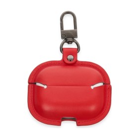 Resim AyrStore Airpods 3 (3.nesil) Çanta Deri Kılıf - Kırmızı 