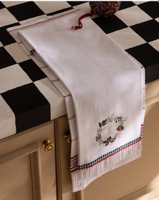 Resim Madame Coco Trouve 2'li %100 Pamuk Mutfak Havlu Seti - Beyaz 8684427296080 Çok Renkli 