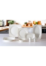 Resim Remetta Premium 55 Prç. Bone Porselen Yemek Takımı Rd-826 