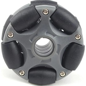 Resim Mingjin Shop 1 58MM Plastik Tarzı 5mm Kaplin Metal Çok Yönlü Tekerlek Robot Ros Çok Yönlü Spor Tekerleği (Yurt Dışından) 