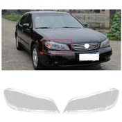 Resim Novahub Şeffaf Sağ Nissan Lens Lamba Kapağı Kapağı Kabuk Gölge Far Far Cefiro Araba A33 2000-2004 İp 