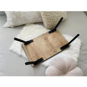 Resim AyrStore Folding Telefon ve Tablet Bölmeli Katlanır Ayaklı Laptop Sehpası Notebook Bilgisayar Çalışma 