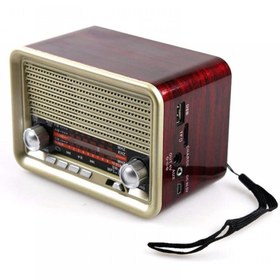 Resim Tastech Nostalji Radyo Şarjlı Fm Radyo Bluetooth Hoparlör Usb Aux Ns-1537bt NS-1537BT 