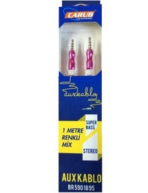 Resim Carub Aux Kablosu 3.5 Mm Stereo (1 MT) 