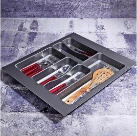 Resim ALMITAL 37x49 cm_BEYAZ ALMİTAL PLASTİK DESENLİ KAŞIKLIK 