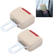 Resim 2 Adet Rs-01 Universal Araç Emniyet Kemeri Uzatma Tokası Haki A 