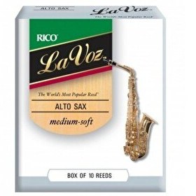 Resim Daddario Woodwinds La Voz RJC10MS Alto Saksafon Kamışı Medium Soft 