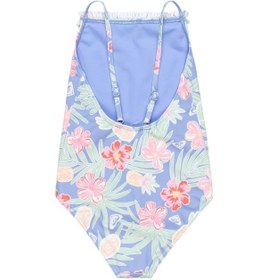 Resim Roxy Roxy Tropical Story One Piece Kız Çocuk Mavi Mayo Pjb6 