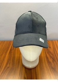 Resim Hamze Kadife Kumaş Kaliteli Kışlık Erkek Cap Şapka Gri 