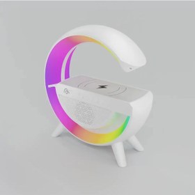 Resim Kablosuz, Usb Bağlantılı, Ekstra Uzun Pil Ömürlü, 7 Renk Seçenekli Ambiyans Işığı,telefon Şarj Standı Bt2301 4741 