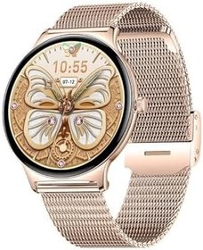Resim Haino Teko Watch Ultra 5 Amoled Ekran Super Slim Tasarım WaterProof 3 Kordonlu Akıllı Saat Gold Rose Teko5 