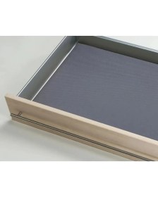 Resim ALMITAL 36 Cm X 1 Metre - Açık Gri Kumaş Desenli Çekmece Içi Kaydırmaz Halı , Çekmece Halısı, raf örtüsü 