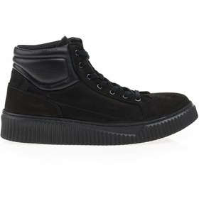 Resim Aeropostale Siyah Erkek Nubuk + Deri Sneaker PADUKKA 