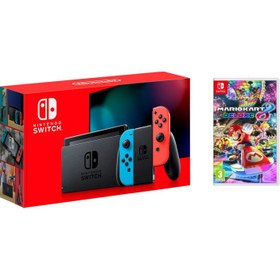 Resim Nintendo Switch Mario Kart 8 Deluxe Bundle Oyun Konsolu 