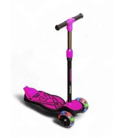 Resim hak-iş oyuncak Chanky Scooter Pembe Işıklı 