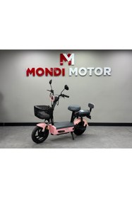 Resim Mondial Bomber Elektrikli Motosiklet Pembe 2026 - MondiMotor 